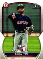 2023 Bowman #BP-26 Dayan Frias Prospects Near mint or better