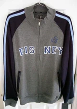 Disney World Jacket Adult Unisex Women Men - size Large - gray - New NWT