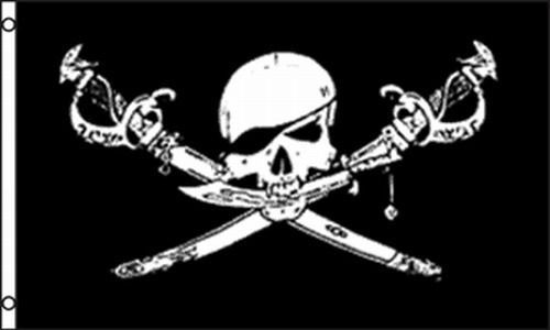 12x18 12"x18" Jolly Roger Pirate Brethren of the Coast Boat Decorative Flag 100D - Afbeelding 1 van 3