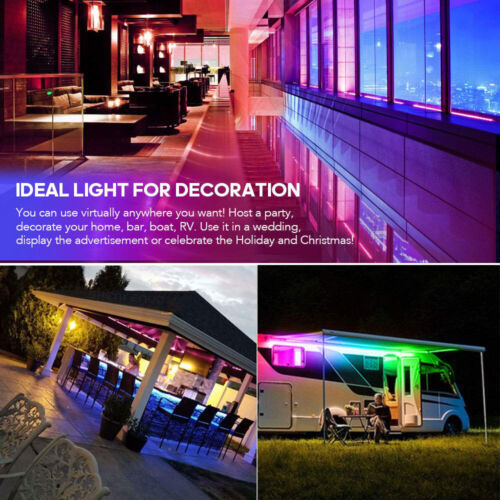 Led Strip Lights 16.4ft RGB LEDs Color Changing for Bedroom Desk Home Decoration - Picture 7 of 11