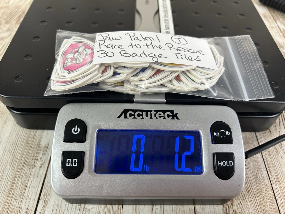 Paw Patrol Race To The Rescue Adventure Game Replacement Pieces 30 Badge Tiles - Image 4 of 4