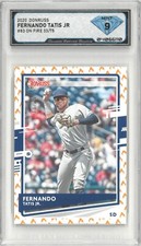 2020 Donruss FERNANDO TATIS JR #83 On Fire /75 💎 DSG 9 Mint