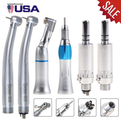 #ad NSK Style Dental LED E generator High low Speed Handpiece 2 4 Hole Turbine kv $84.99