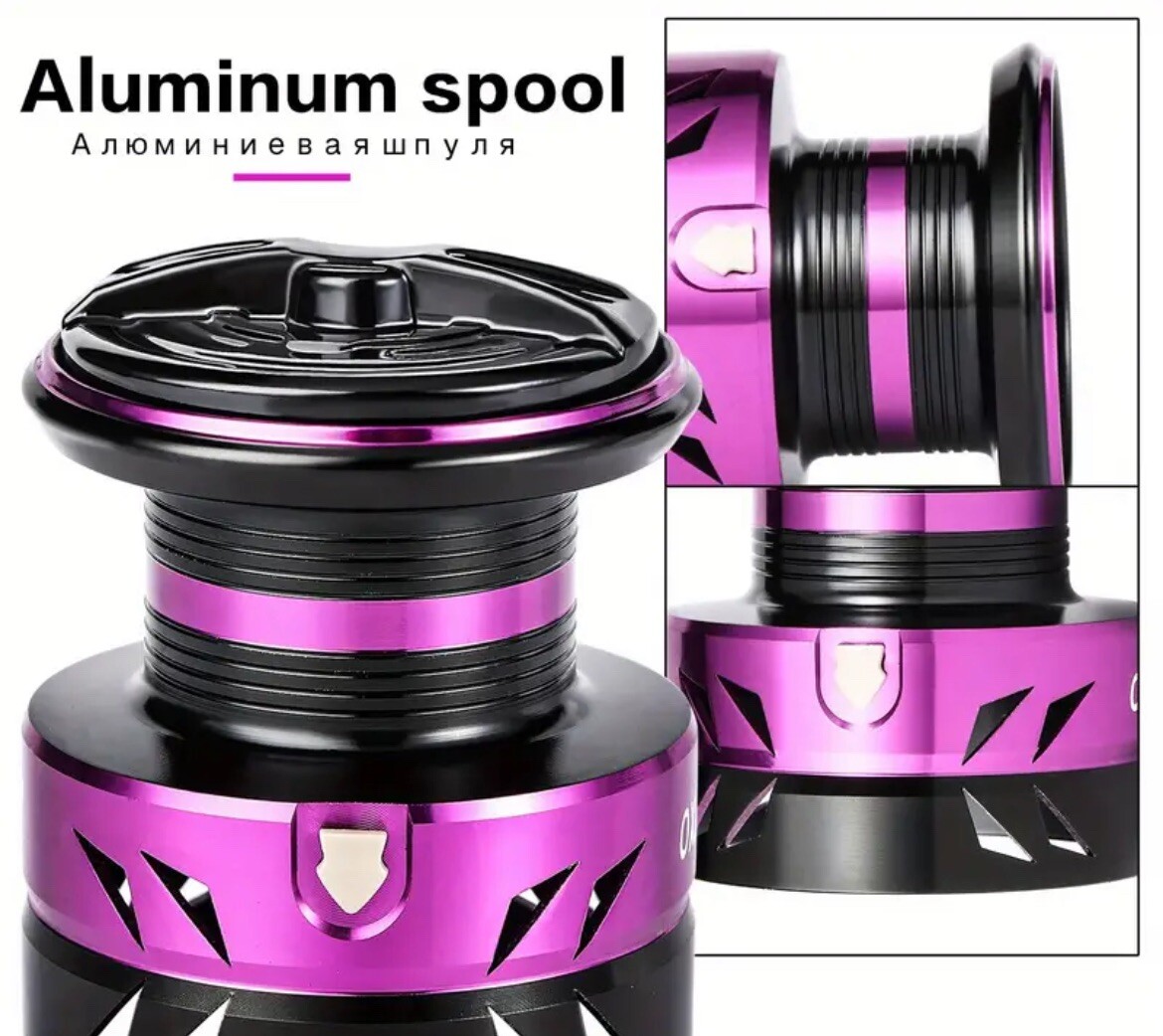 Sougayilang 3000 Spinning Reel High Speed 5.2:1 With Big Handle