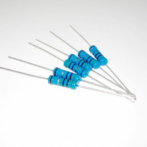 50Pcs 2W 2 Watt Metal Film Resistor ±1% 1K -910K-4.7M Ω Ohm 1 K - 910 K 1M - Afbeelding 1 van 2