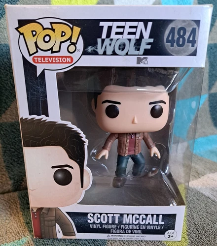 Scott McCall Pop 484 - Teen Wolf Funko Pop! Vinyl 2017 Vaulted RARE + Protector