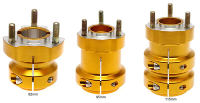 Kart Radstern für Kartachse 30/40/50mm hinten gold verschiedene Längen Kart