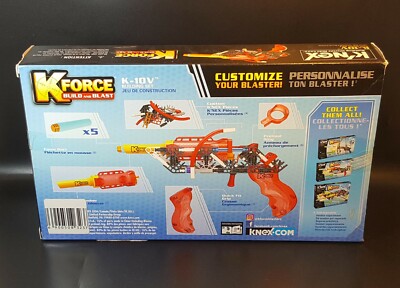KNEX K'nex K-Force Build and Blast K-10V Building Set | eBay