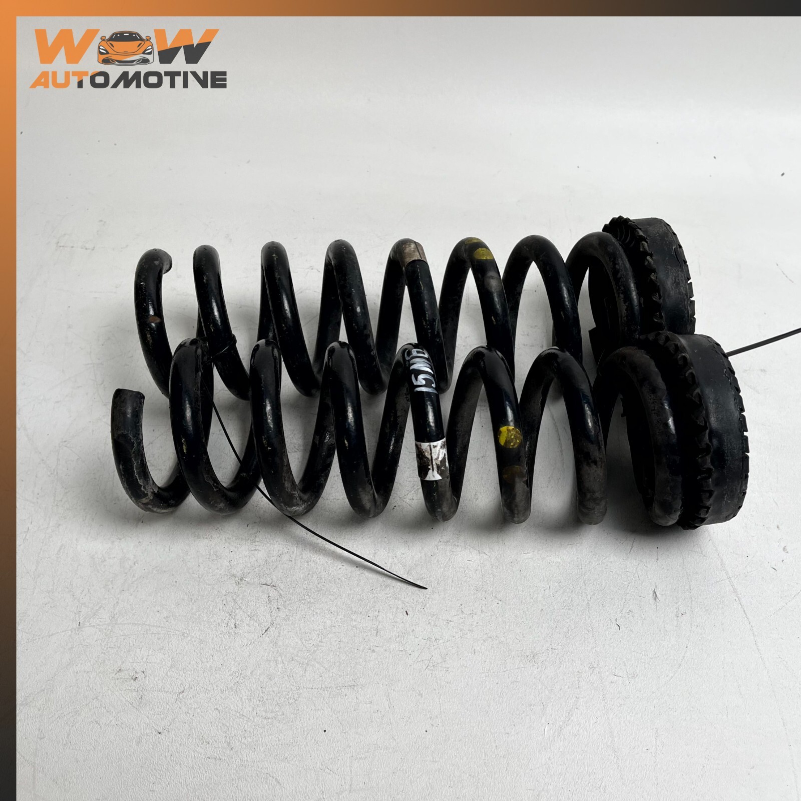 14-17 MASERATI GHIBLI REAR RIGHT AND LEFT SHOCK SPRING PAIR SET OEM