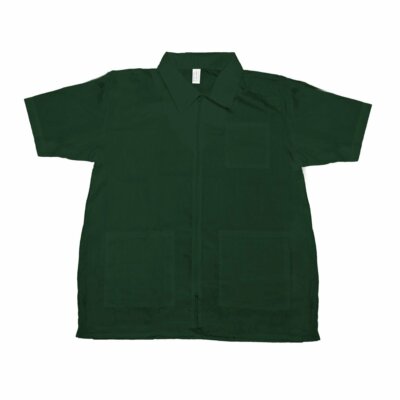 Betty Dain Nylon Barber Jacket, Green, S