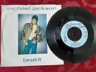 MICHAEL JACKSON Beat It 1982 Import Vinyl Single A3258 QUINCY JONES 1st press