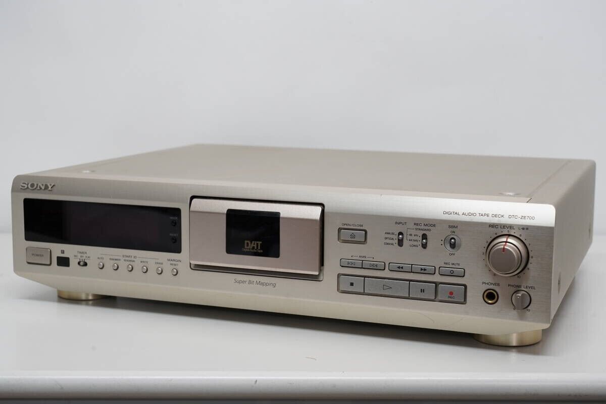 SONY DTC ZE700 DAT Audio Tape Deck Player Recorder Power SONY DTC ZE700 DAT Audio Tape Deck Player Recorder Power