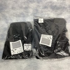 2 Pair Black Woman Within Plus Sz Pull On Elastic Waist Knit Pant Capri 34WP NWT