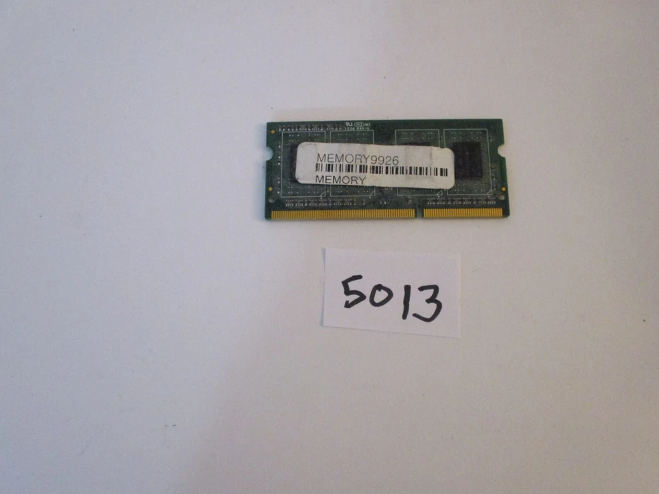 Super Talent W1333SA4GS 4Gb 1333Mhz PC3-10600 DDR3 SODIMM laptop memory RAM 5013 - Image 2 of 2