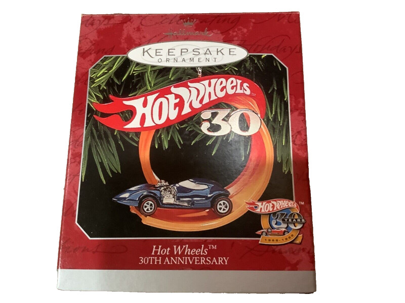 Hot Wheels 30th Anniversary Hallmark Keepsake Ornament