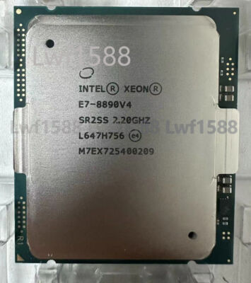 Intel Xeon E7-8890 V4 2.2GHz 60M 24-core 48-thread LGA2011 CPU processor 8890V4