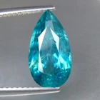 3.29 CTS 12x7mm FABULOUS FIRE SPARKLING NATURAL PARAIBA BLUE APATITE LOOSE