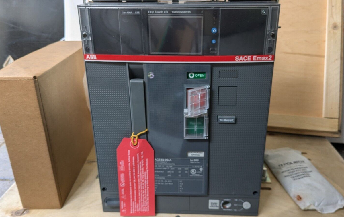 ABB SACE E2.2S-A 800 Emax-2 CIRCUIT BREAKER Ekip TOUCH LSI 3P WMP