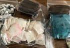 1 lb 7 Vintage Lot Loose Beads - Glass, Faux Pearls, MOP, Wood, Shell, Plastic + — photo 4