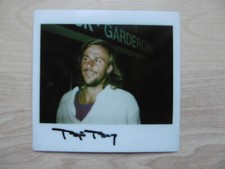 Björn Borg Autogramm signed 10x10 cm Polaroid Bild