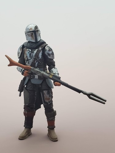 GUERRA DE LAS ESTRELLAS Din Djarin MANDALORIAN COLECCIÓN VINTAGE WALMART TVC VC177 SUELTO - Imagen 2 de 3