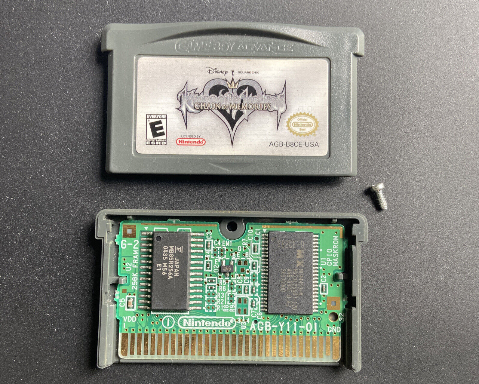 Kingdom Hearts: Chain of Memories (Nintendo Game Boy Advance 2004) Authentic VTG