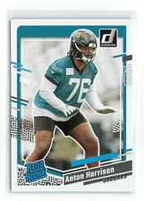 Anton Harrison #347 2023 PANINI DONRUSS JAGUARS Rated Rookie