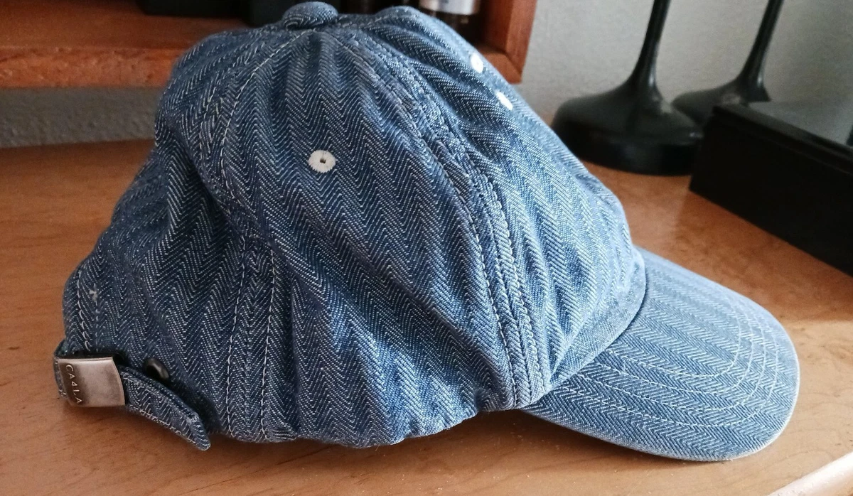 Ca4LA Cap Baseball Hat ,denim, Logo Mens,Made in Japan