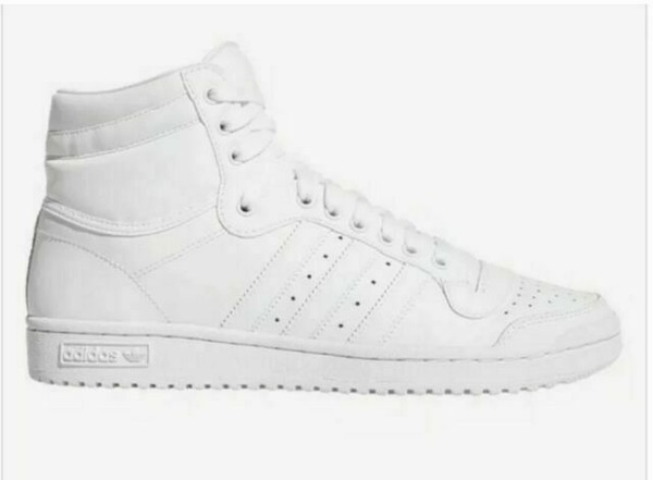 Size 18 - adidas Top Ten High Triple White - S84596 for sale online | eBay
