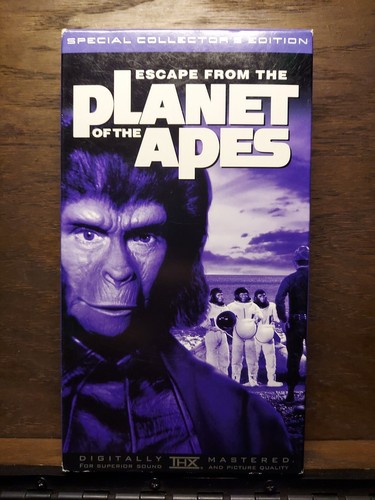 PLANET OF THE APES LEGACY BOX SET VHS 4 FILMS THX SPECIAL COLLECTOR'S EDITION 98 - Picture 9 of 14