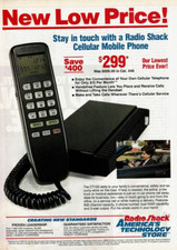 1990 Vintage Print Ad Stay in Touch Radio Shack Cellular Mobile Phone CT-102