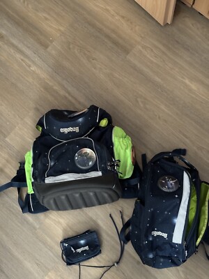 Ergobag Pack Schulranzen Set inkl. Sporttasche & Geldbörse   Top Zustand!