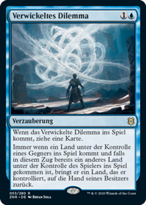 Magic the Gathering - Verwickeltes Dilemma - ZNR-DE053 MtG NM