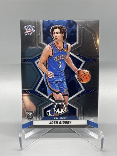 2021-22 Panini Mosaic #265 Josh Giddey RC NBA Debut Rookie Card