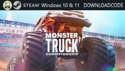 NEU PC Computer Spiel Monster Truck Championship für Windows 10 11 STEAM Code