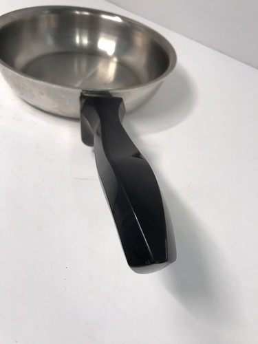 West Bend Americraft Stainless Cookware Sauté Pan 7” Skillet Frying Pan USA - Imagen 4 de 7