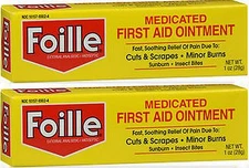 Foille First-Aid Ointment Tube 1 oz ( 2 pack ) --