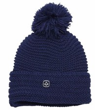Coal Headwear THE MYRTLE Unisex Chunky Knit Pom Beanie Navy NEW