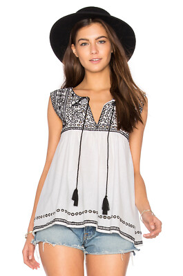 KARINA GRIMALDI TOP GR M wNEU EMBROIDERED BLUSE STICKEREIN SO WUNDERSCHÖN 220,- 