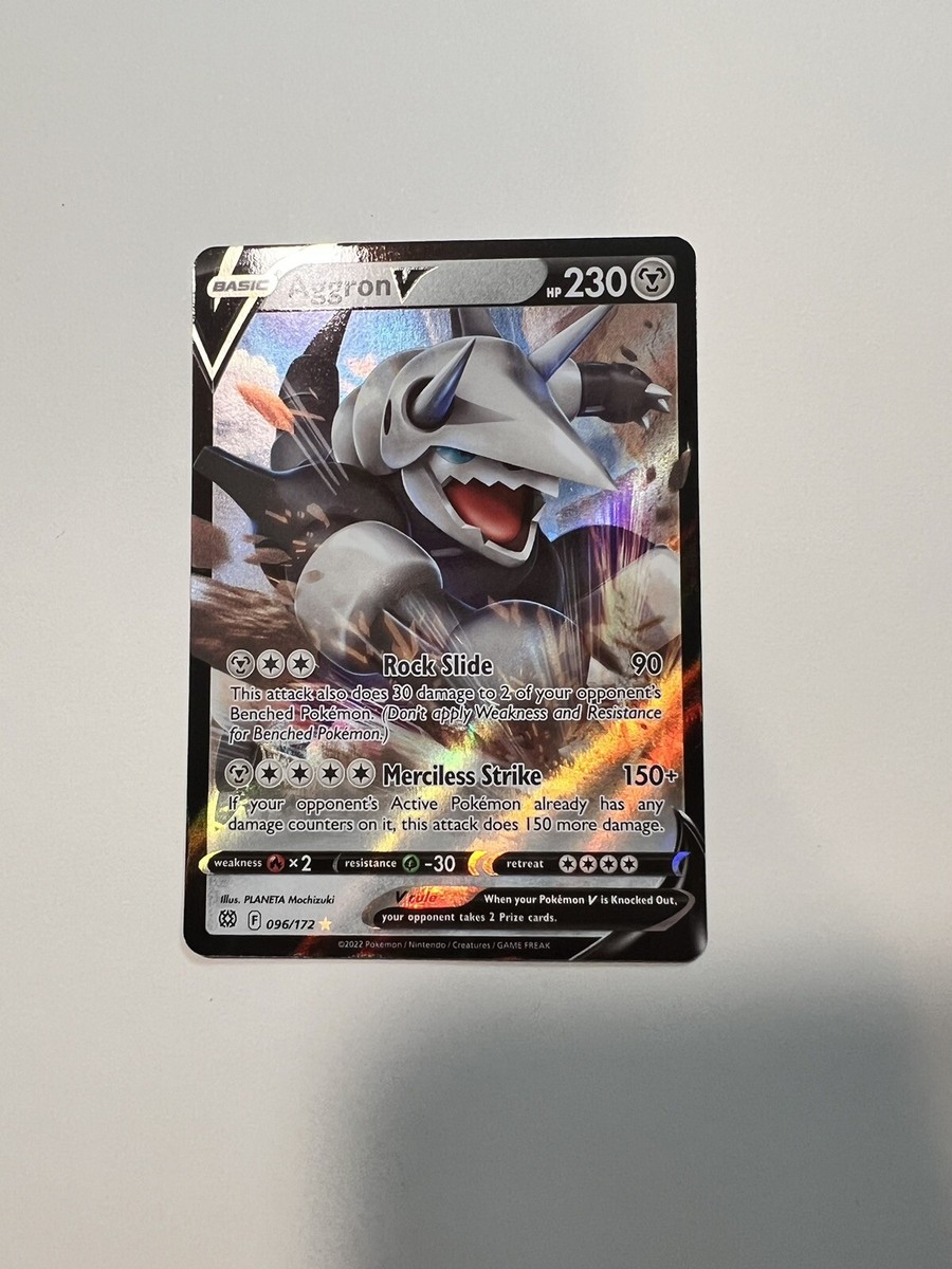 aggron v pokemon card Aggron V - SWSH09: Brilliant Stars [ULTRA RARE]