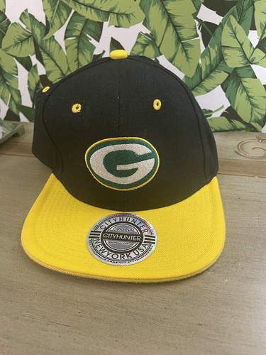 Green Bay Packers Hat Cap Snap Back New 