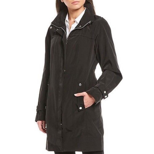 Calvin Klein Packable Anorak, Women's, Size: Small, Black