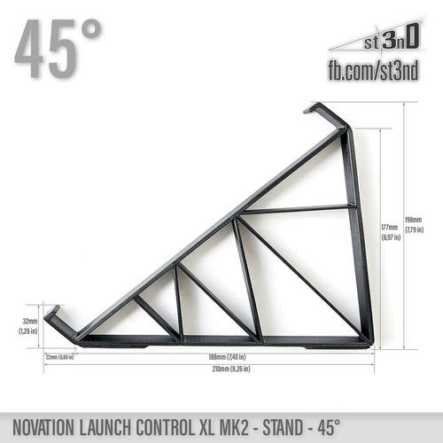STÄNDER für NOVATION LAUNCH CONTROL XL Mk2 - 45° - Bild 8 von 11