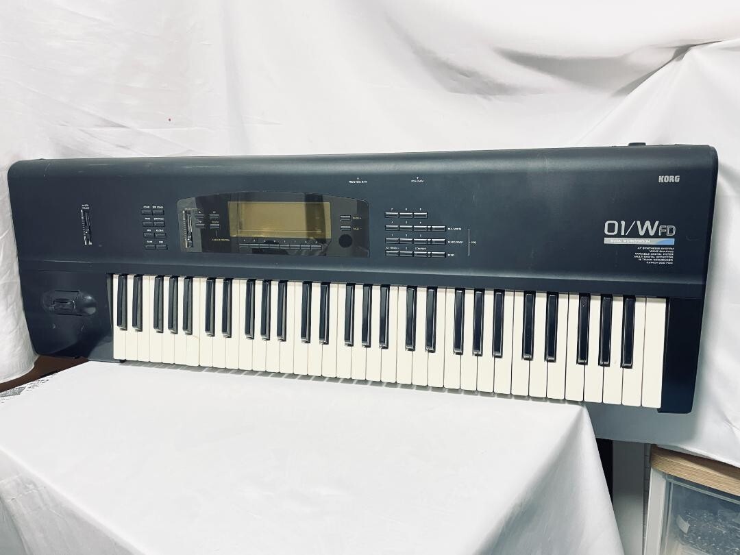 Korg 01 W FD 61-Key Music Workstation Keyboard Synthesizer Digital ...