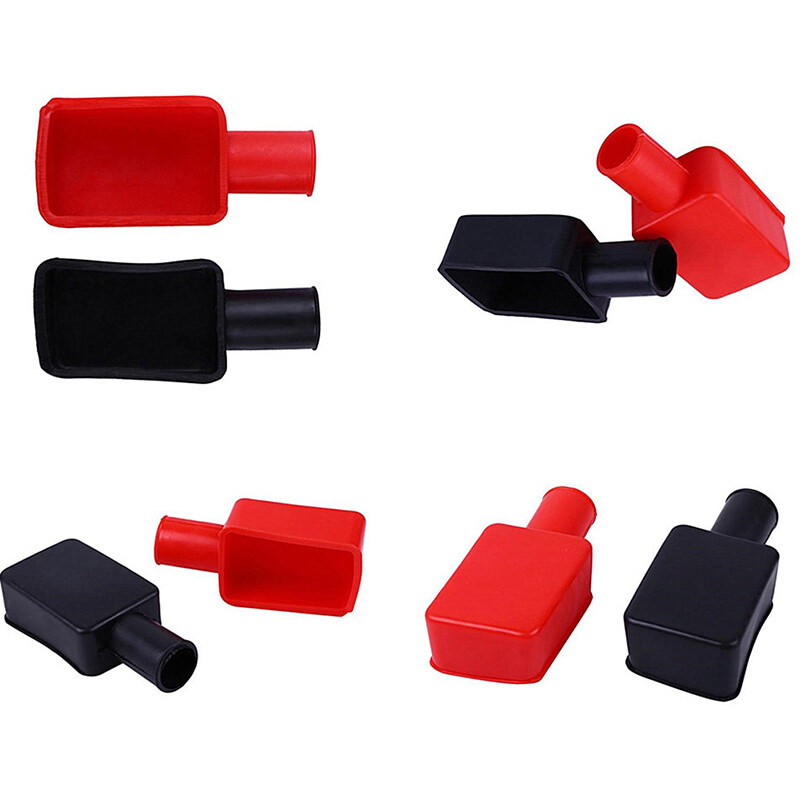 2 Pcs Universal Car Battery Terminal Cap Negative Positive Terminal Covers P_ eBay