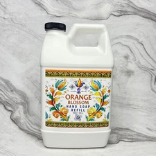 HOME & BODY CO. ORANGE BLOSSOM Moisturizing Hand Soap Refill 64 fl oz NEW