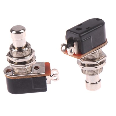 1Pcs Momentary Soft Touch Push Button Stomp Foot pedal Electric Guitar Swit. _cn