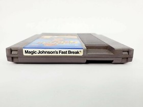 Magic Johnson's Fast Break, In Box - NES Nintendo (1989) - Cleaned & Tested