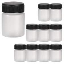 10pcs OPHIR Airbrush Plastic 22cc Bottles for All Airbrushes Airbrushing