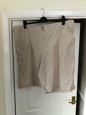 Arista women  s cargo shorts in beige size 22